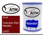 Preview: Audi, Colorado Red Metallic, L97D: 500ml Lackdose, von ATW Autoteile West.